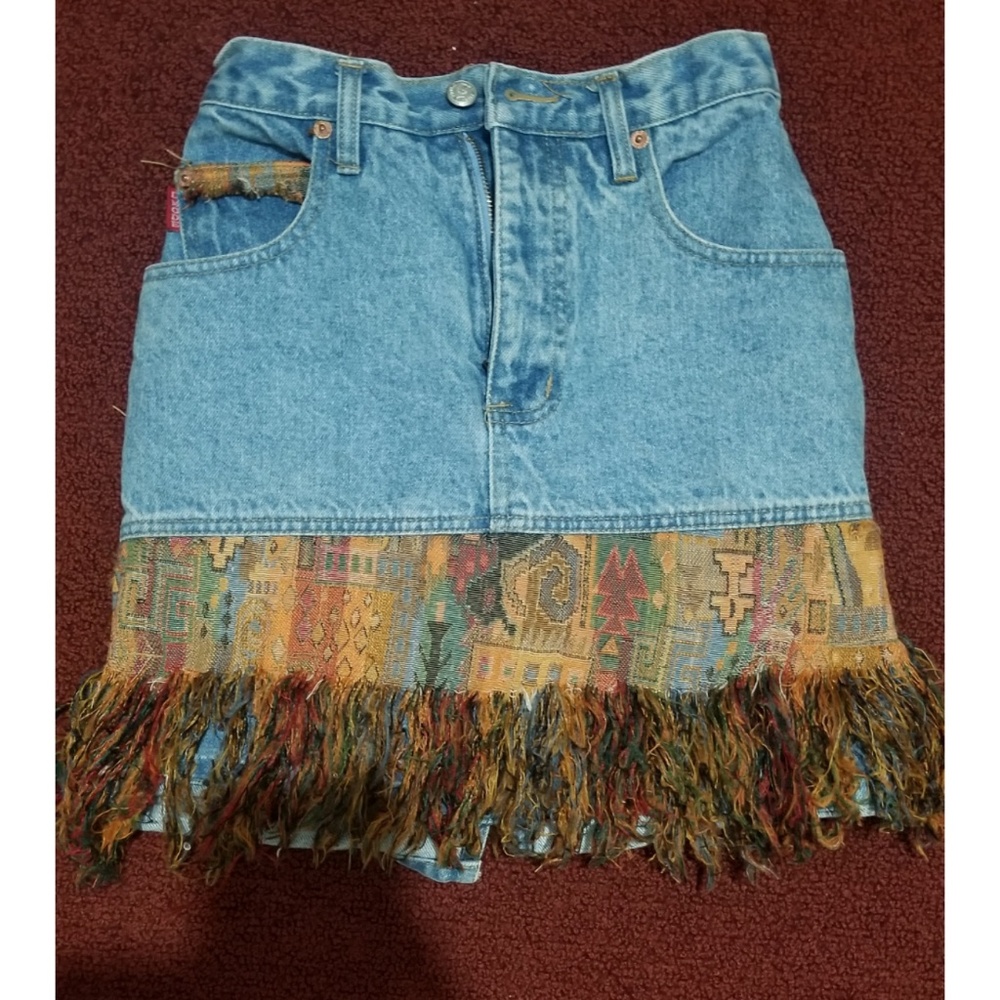 D'Mode classix demin skirt